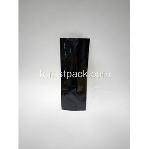 Sac d&#39;emballage de rectangle noir pur